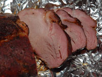 Pork sliced